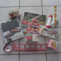 Backzubehoer Set Muffinformen, Spritzbeutel teilw.neu
