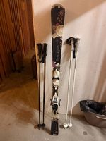 Ski Rosignal +Alpina Schuhe +2x Stöcker +Helm