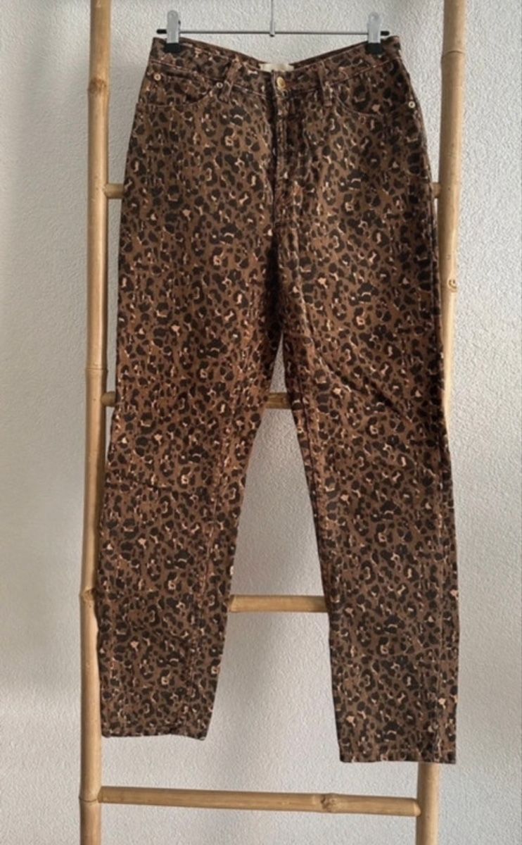 Sezane Jeans: Jeans Léopard Sézane  – D'occasion à Vevey par Frenchyinswiss1800