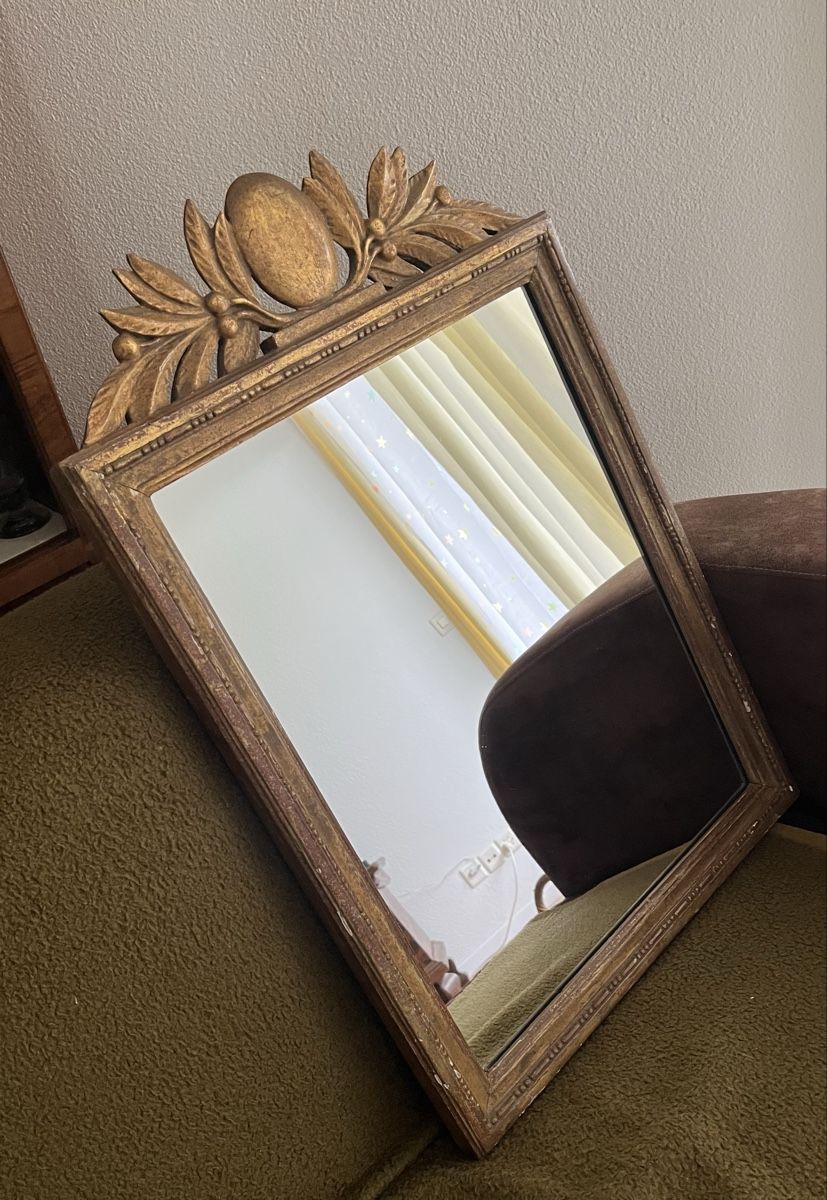 Specchi: Alter Spiegel 75 x 50 cm – Usato da Rothenburg venduto da dhe_28x2 3