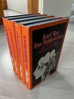Libri: Karl May - Das Waldröschen - 4 Bände – Usato da Löhningen venduto da Sojoso 1