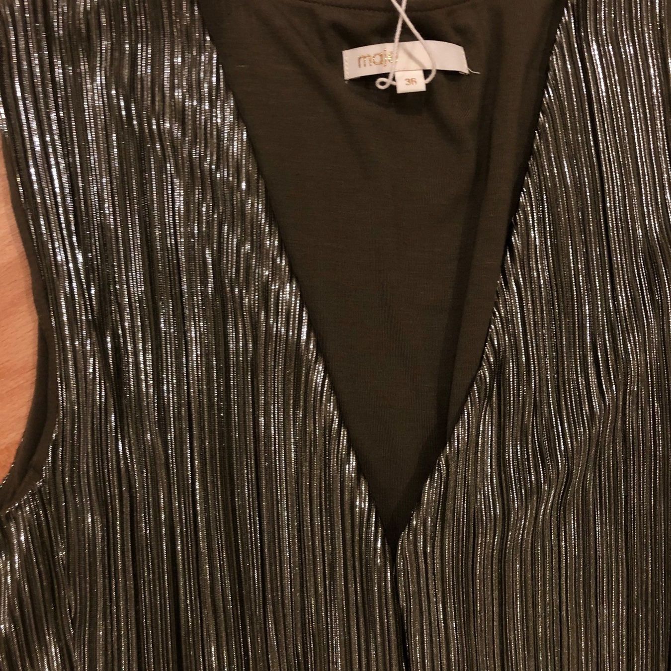 Maje Kleider: Maje Grünes Elegantes Kleid Grösse 36 – Gebraucht aus Opfikon von TSell 1