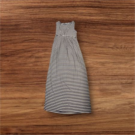 Joules Strandkleid Blaue und weiße Streifen UK 8