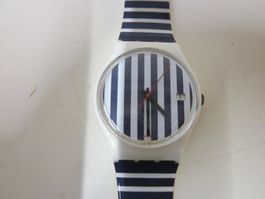 SWATCH GW 401 DEAUVILLE 1987 Vintage Watch Montre