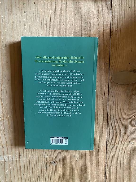 Libri: Abschied vom Grössenwahn – Usato da Ebnat-Kappel venduto da hae_x5tq 1