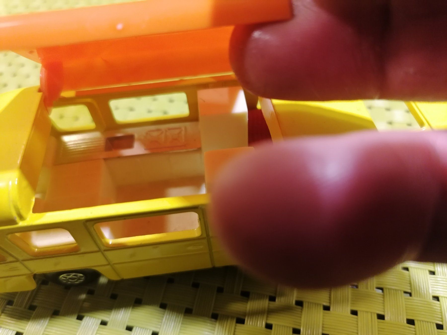 Matchbox Modellini d'auto: Matchbox speed kings K27 camper – Usato da Biberist venduto da troedlerheinz 2