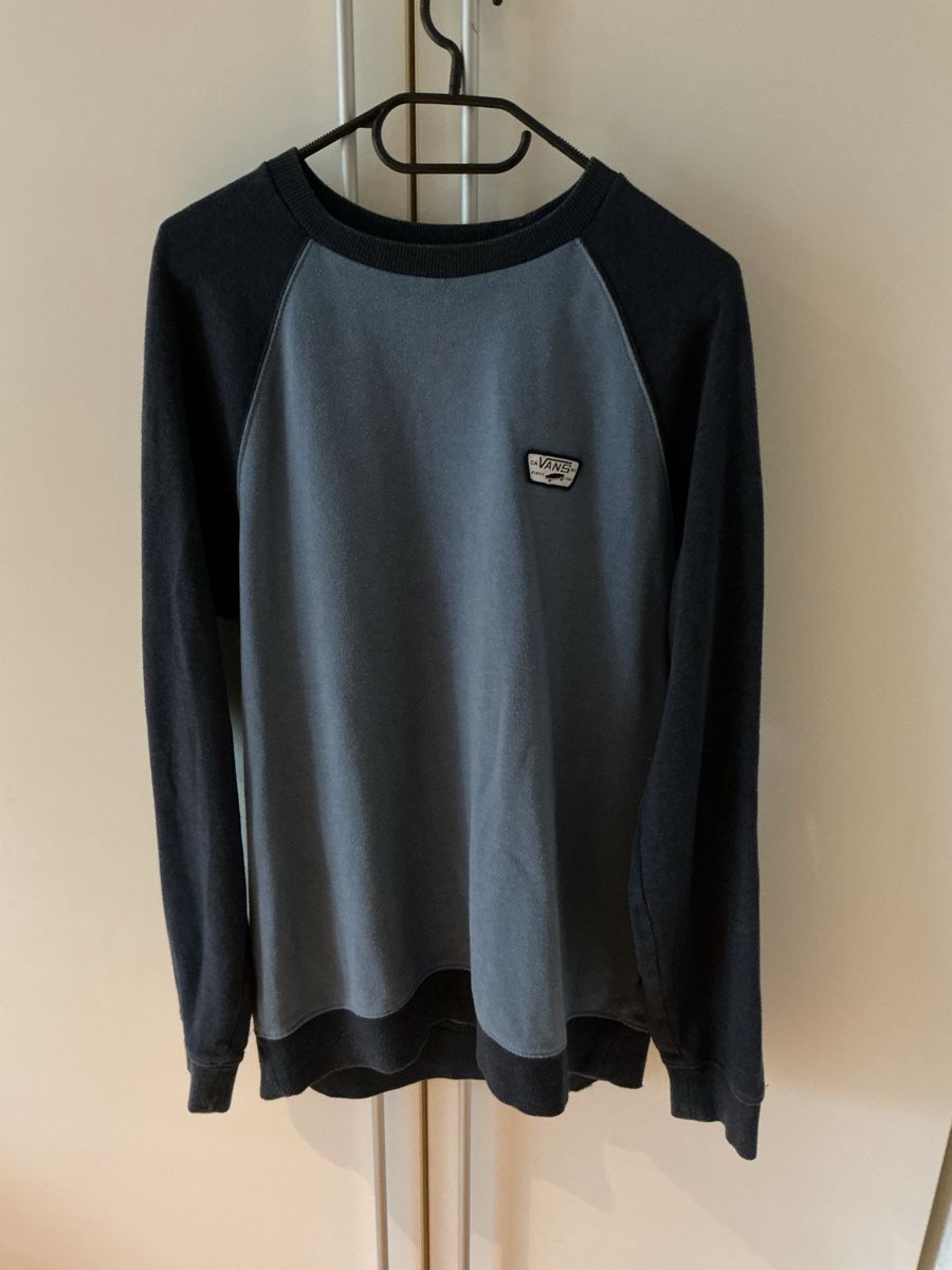 Pullover & Sweatshirts: Vans Pullover blau-grau Grösse M neuwertig – Gebraucht aus Brittnau von lschaub