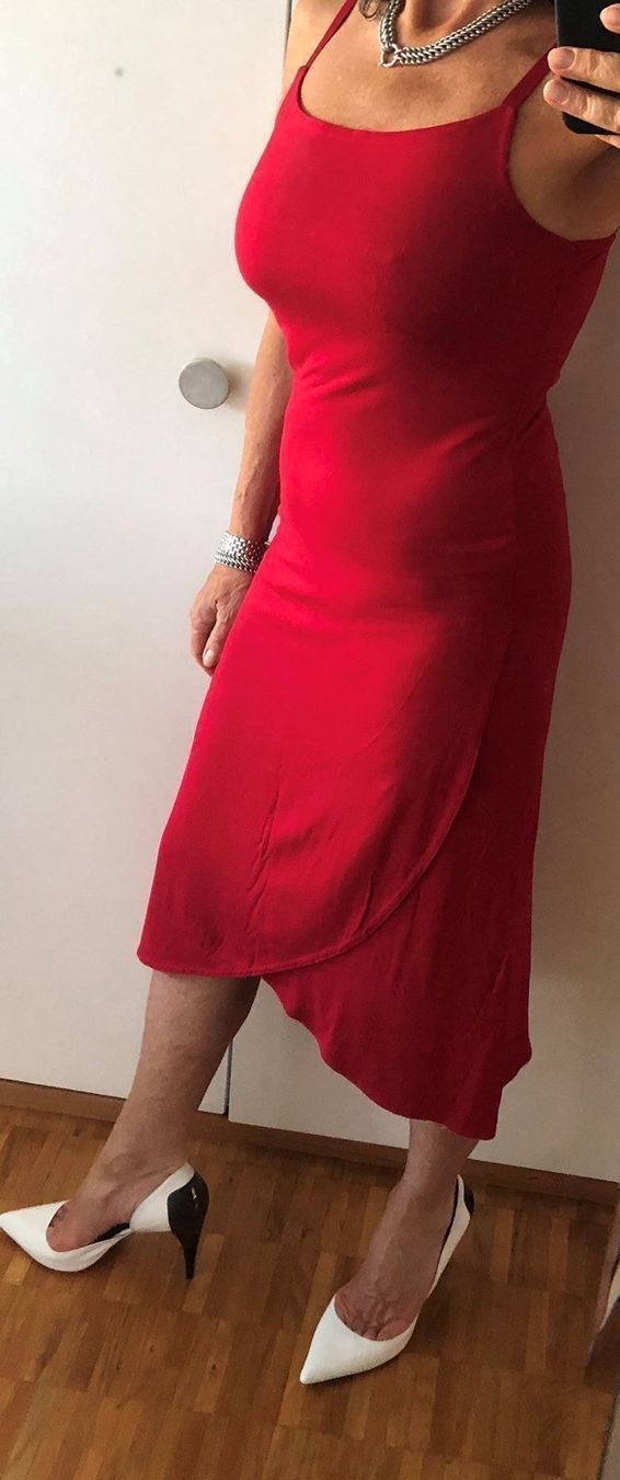 Kleider: Kleid Sommerkleid rot – Neu (gemäss Beschreibung) aus Adliswil von Majeska 1