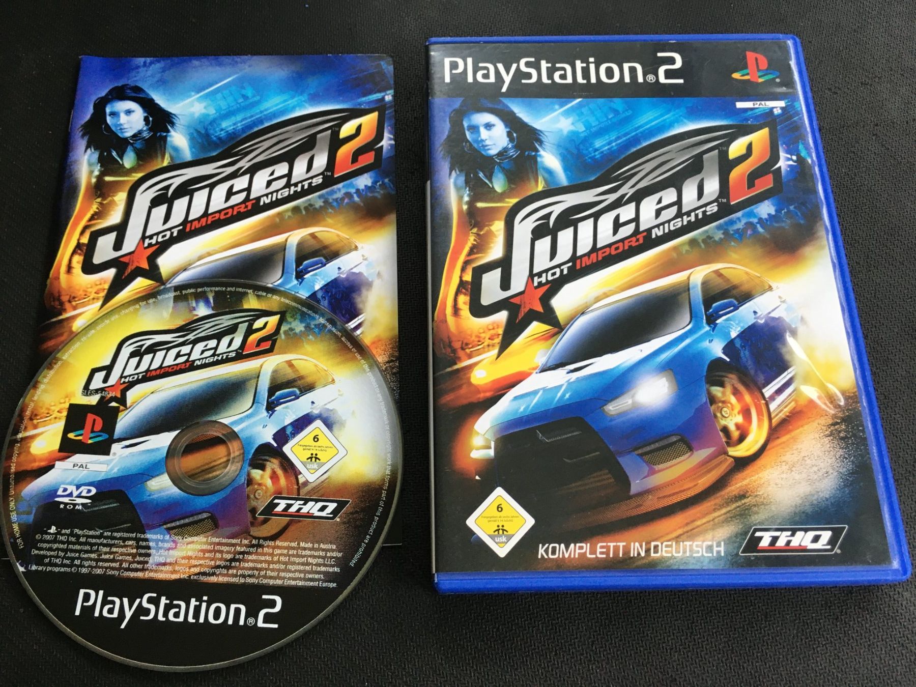 Sony Giochi: Juiced 2 - PS2 Playstation 2 – Usato da St.Gallen venduto da sjosjo