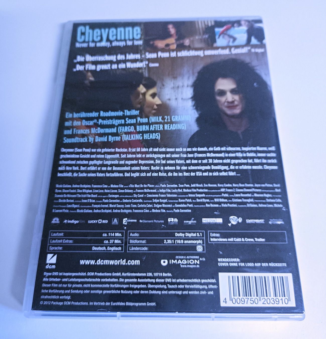 Tutti i DVDs: DVD Cheyenne / Sean Penn – Usato da Köniz venduto da Movieportal007 1