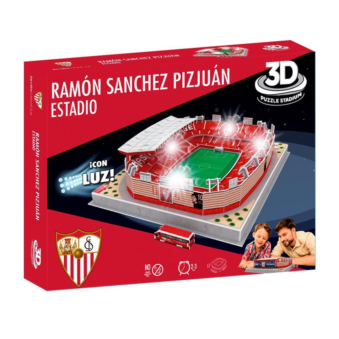 Puzzle: FC Sevilla Stadion 3D Puzzle mit LED – Usato da Wil SG venduto da Football-Legends
