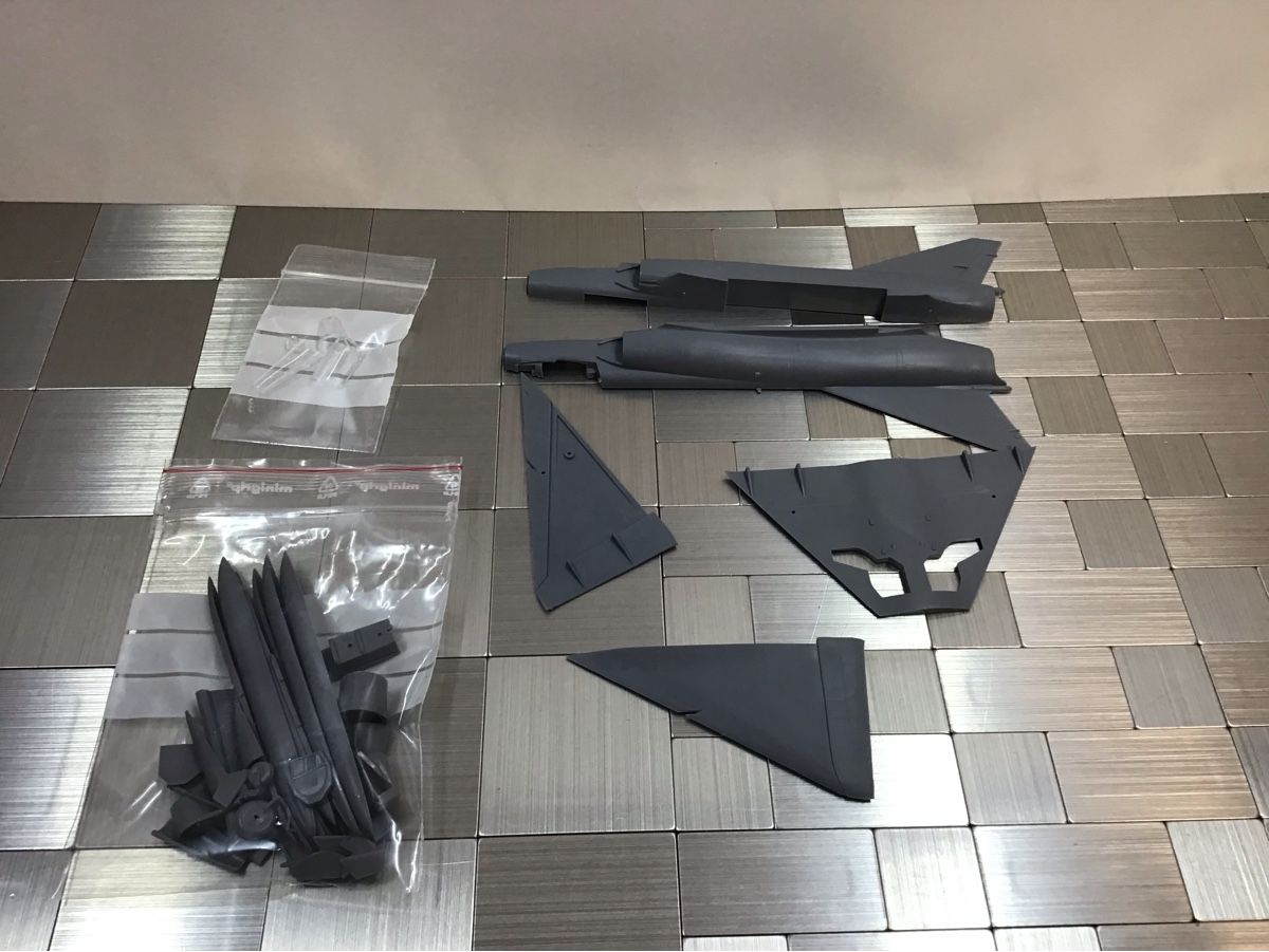 Heller Modellbausätze & Standmodelle: Heller Mirage III Modellbausatz Versionen 5B E-R 1:72 – Gebraucht aus Männedorf von Spezial-Modelle 2