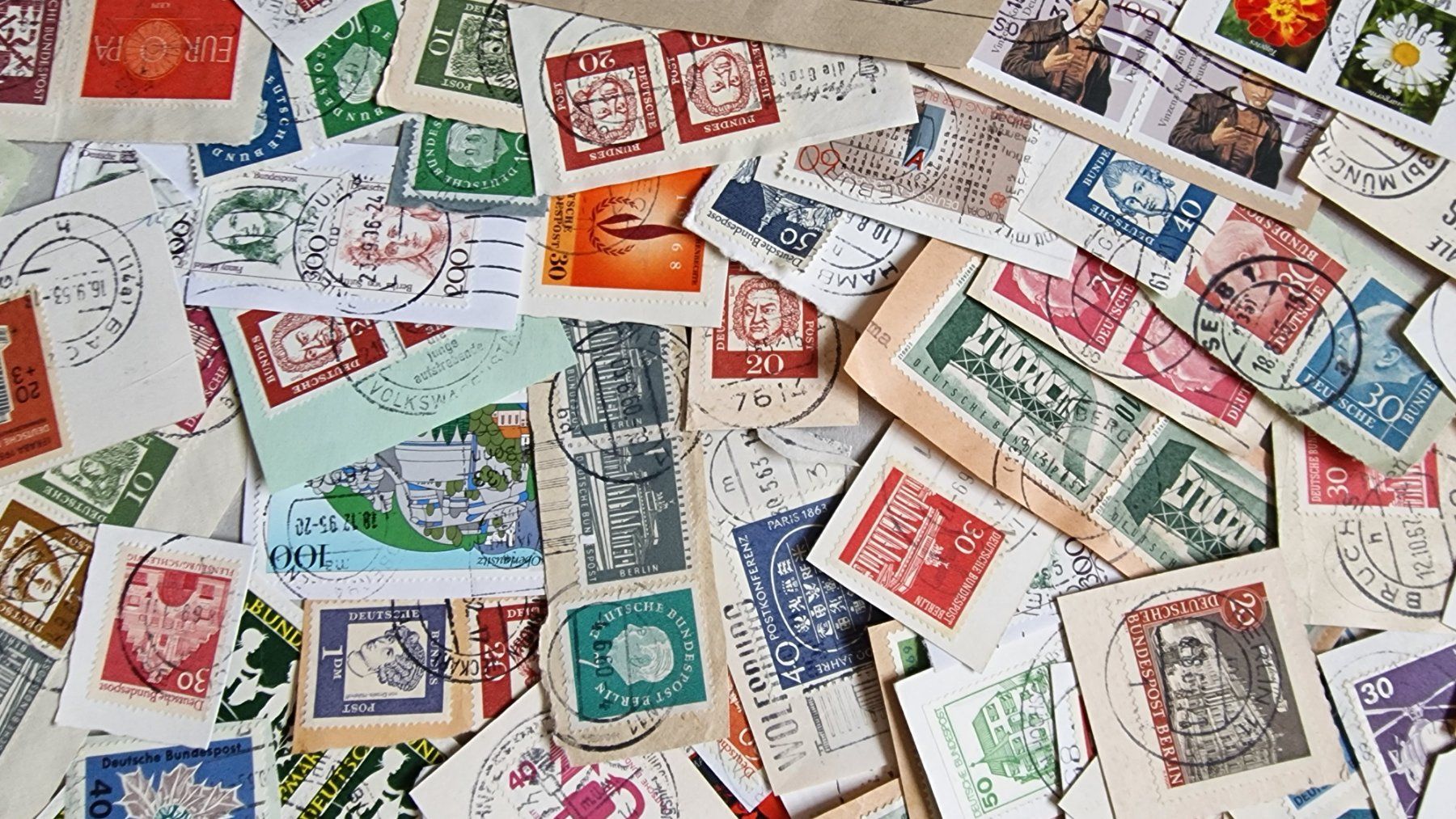 Tutti i francobolli: Grosses Lot Deutsche Bundespost – Usato da Winterthur venduto da labi012 7