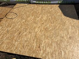 OSB Holzplatten 25mm. 111x255cm 6 stuck.