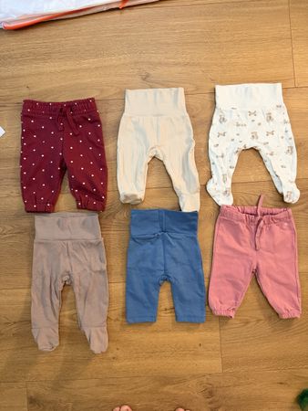 6 pantalons 62/68