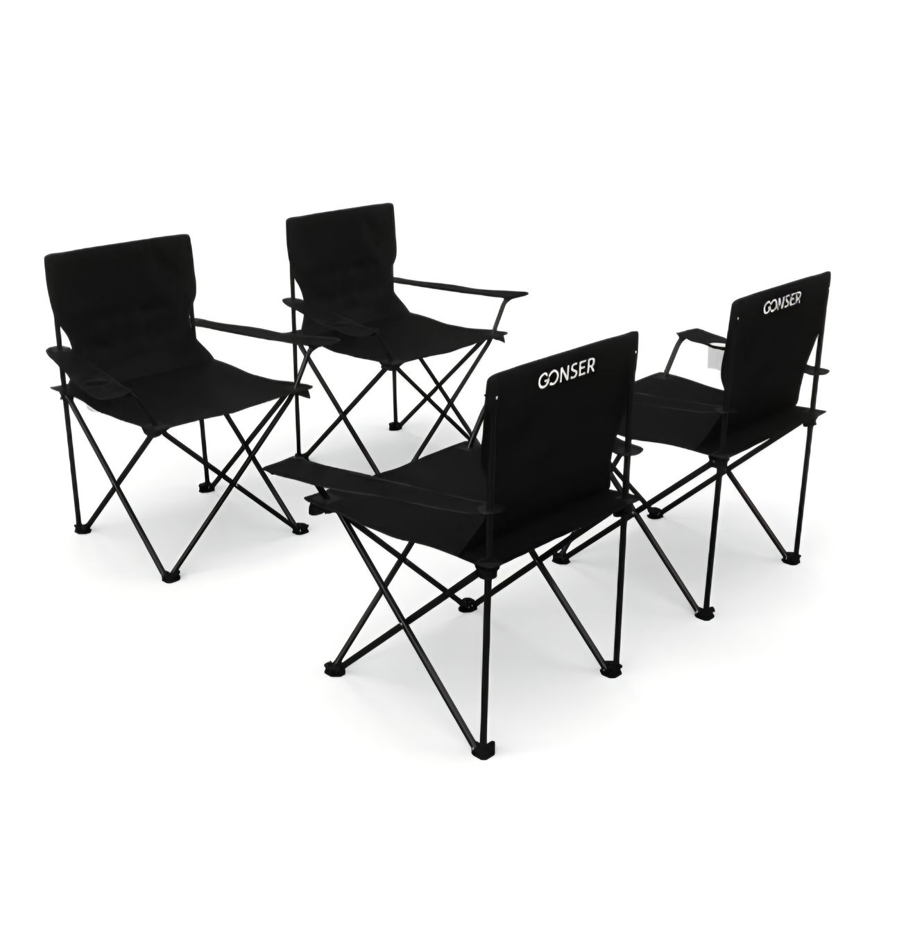 Sedie: Lot de 4 chaises de camping neuves – Nuovo (secondo la descrizione) da Lausanne venduto da fab_r56t