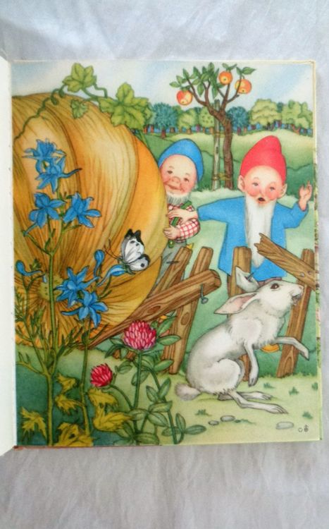 Die Zwerge Puk und Pat im Garten / Kleines Bilderbuch 1959 Kaufen auf