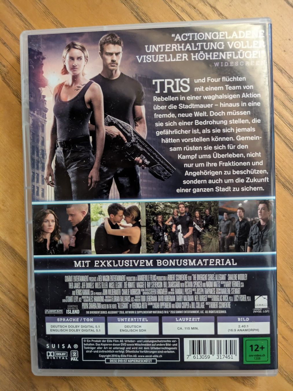 Tous les DVDs: DVD-Set: Die Divergent Serie - 3 Teile – D'occasion à Männedorf par Pacer19 3