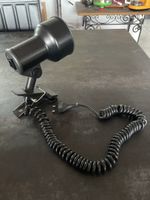 Lampe à Pince Noir Vintage Années 80