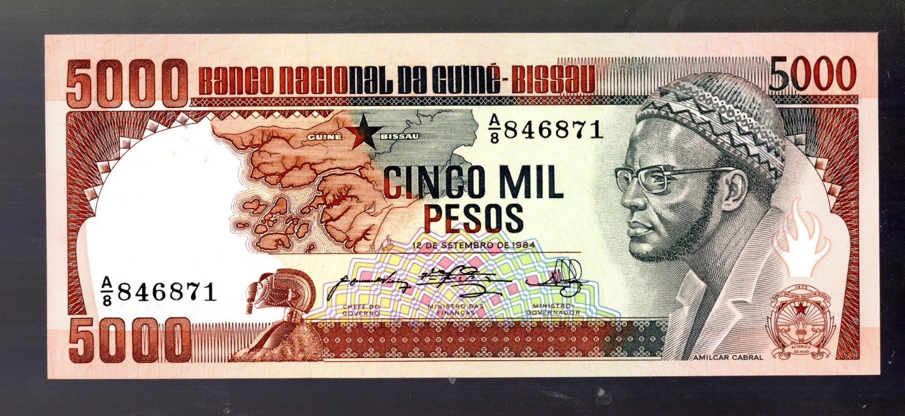 Banconote: Guinea Bissau 5000 pesos UNZ – Nuovo (secondo la descrizione) da Leibstadt venduto da baroc333 1