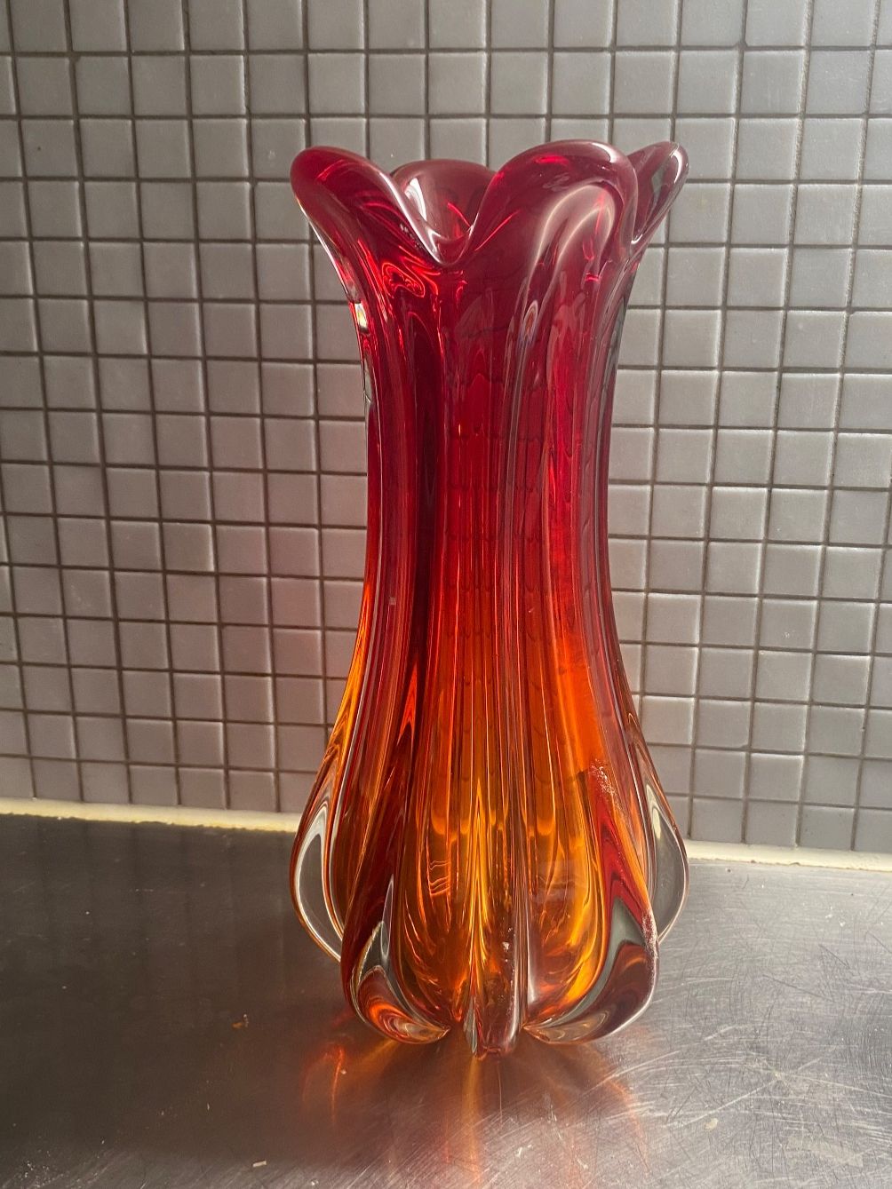 Murano Vasen & Gefässe: Wunderschöne Murano Vase 70er – Gebraucht aus solothurn von soko75