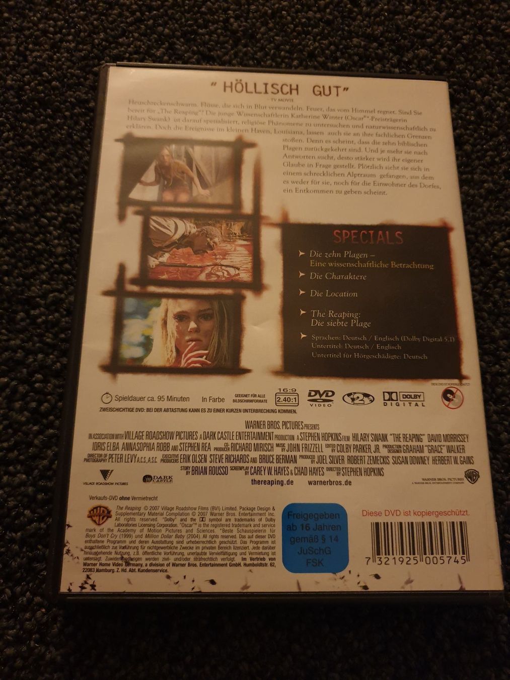 Tutti i DVDs: THE REAPING (2768) – Usato da Ruswil venduto da Ruck.Zuck. 1