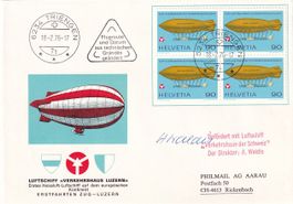Luftschiff Sursee-Triengen 1976 (mit Unterschrift A.Waldis)