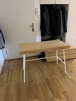 IKEA Bürotisch klein aus Bambus