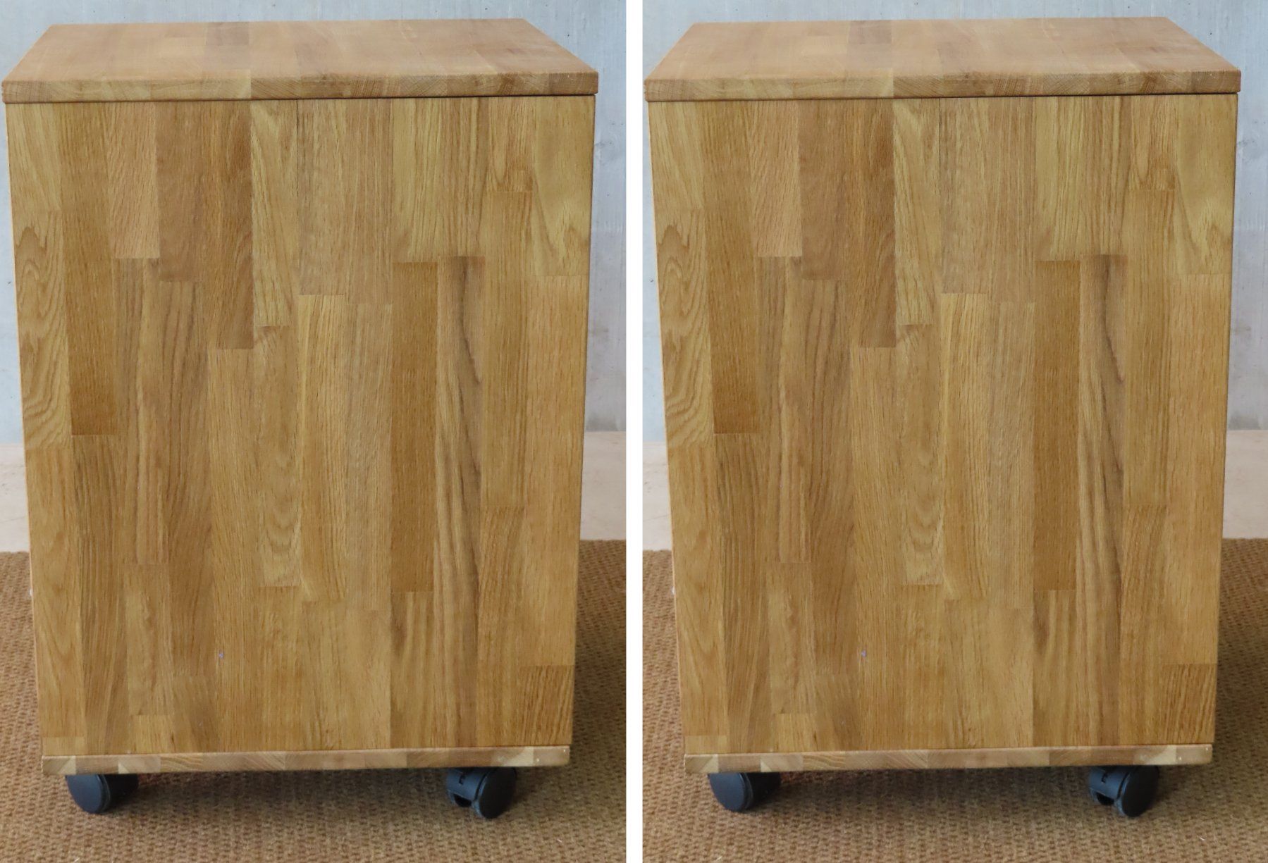 Schreibtische: Holzschreibtisch mit separatem Korpus – Gebraucht aus Reinach BL von WBZ-Flohmarkt 9