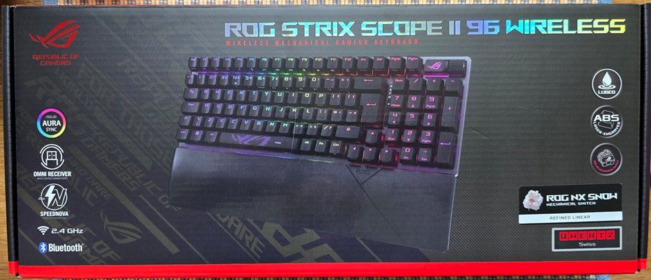 Asus Tastiere: ASUS ROG Strix Scope II 96 - CH Schweizer Tastaturlayout! – Usato da Rheinfelden venduto da Maxim14