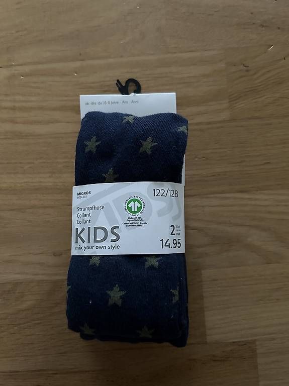 Migros Collant & Leggings: 2Stk. Strumpfhosen 128, neu – Usato da Frauenfeld venduto da manuburg
