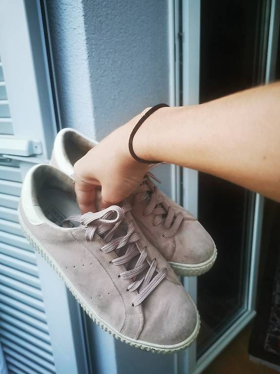 Scarpe da donna: Basket no name rose en daim – Usato da Lausanne venduto da cam_q2db