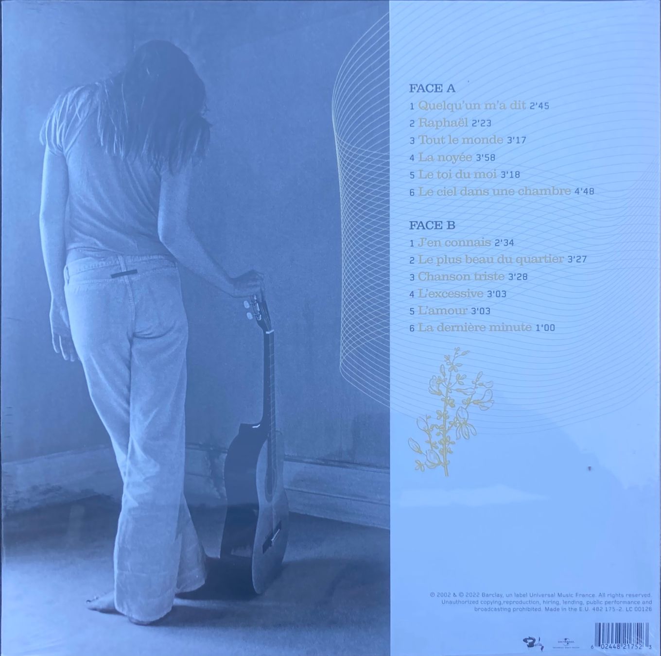 Schallplatten: CARLA BRUNI - QUELQU'UN M'A DIT – Neu und originalverpackt aus Poliez-Pittet von Newtown-Records 1
