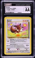 1999 Pokemon Jungle Eevee #51 CGC ALTERED AUTH