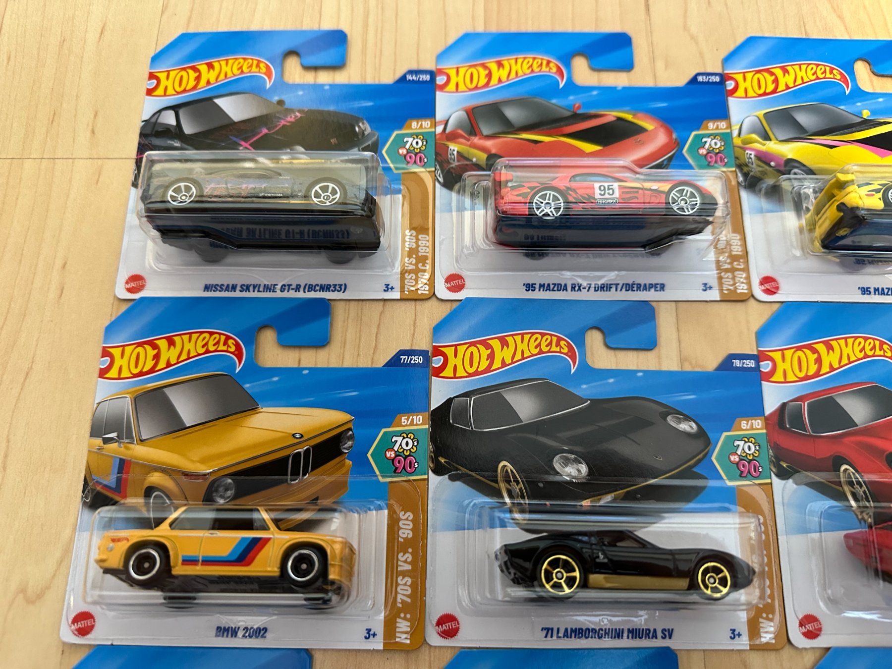Hot Wheels Modellini d'auto: Hot Wheels - Mini Sammlung - 70's vs 90's – Nuovo (secondo la descrizione) da Mels venduto da FinSz93 3