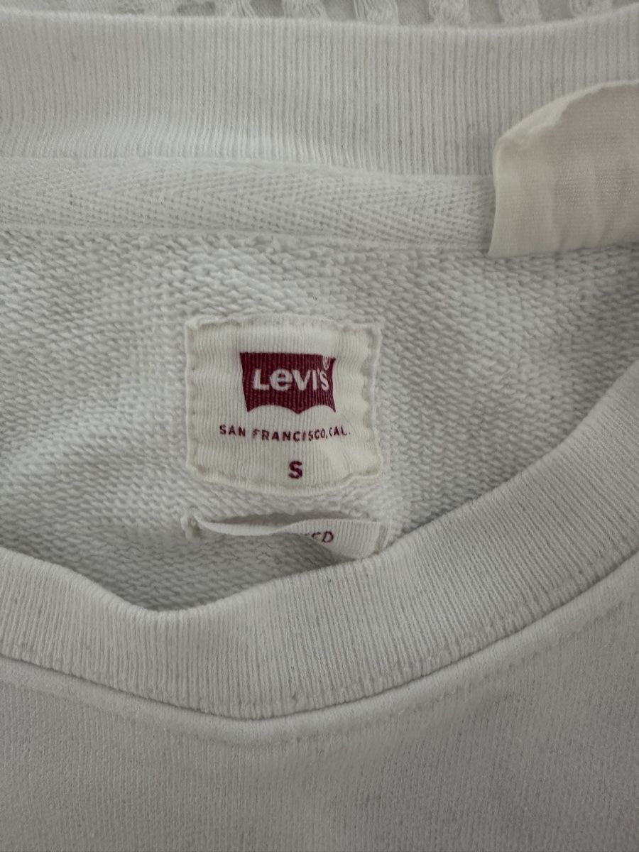 Levi's Pullover & Sweatshirts: Levi's Pullover Crewneck Weiss Grösse S  – Gebraucht aus Oberurnen von nes_8xqt 6