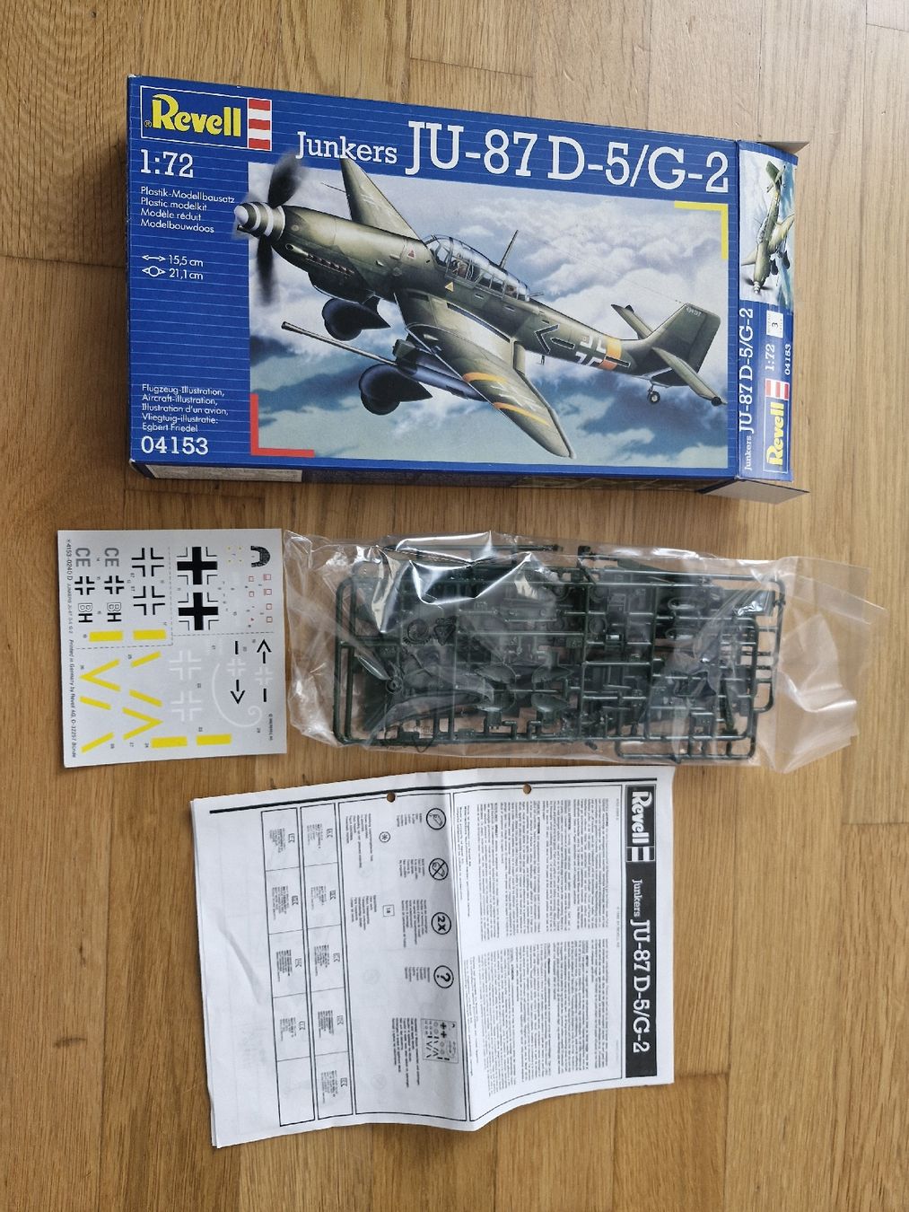 Revell Modellbausätze & Standmodelle: Revell Junkers Ju-87 D-5/G-2 – Gebraucht aus Rothenburg von Emmii_96