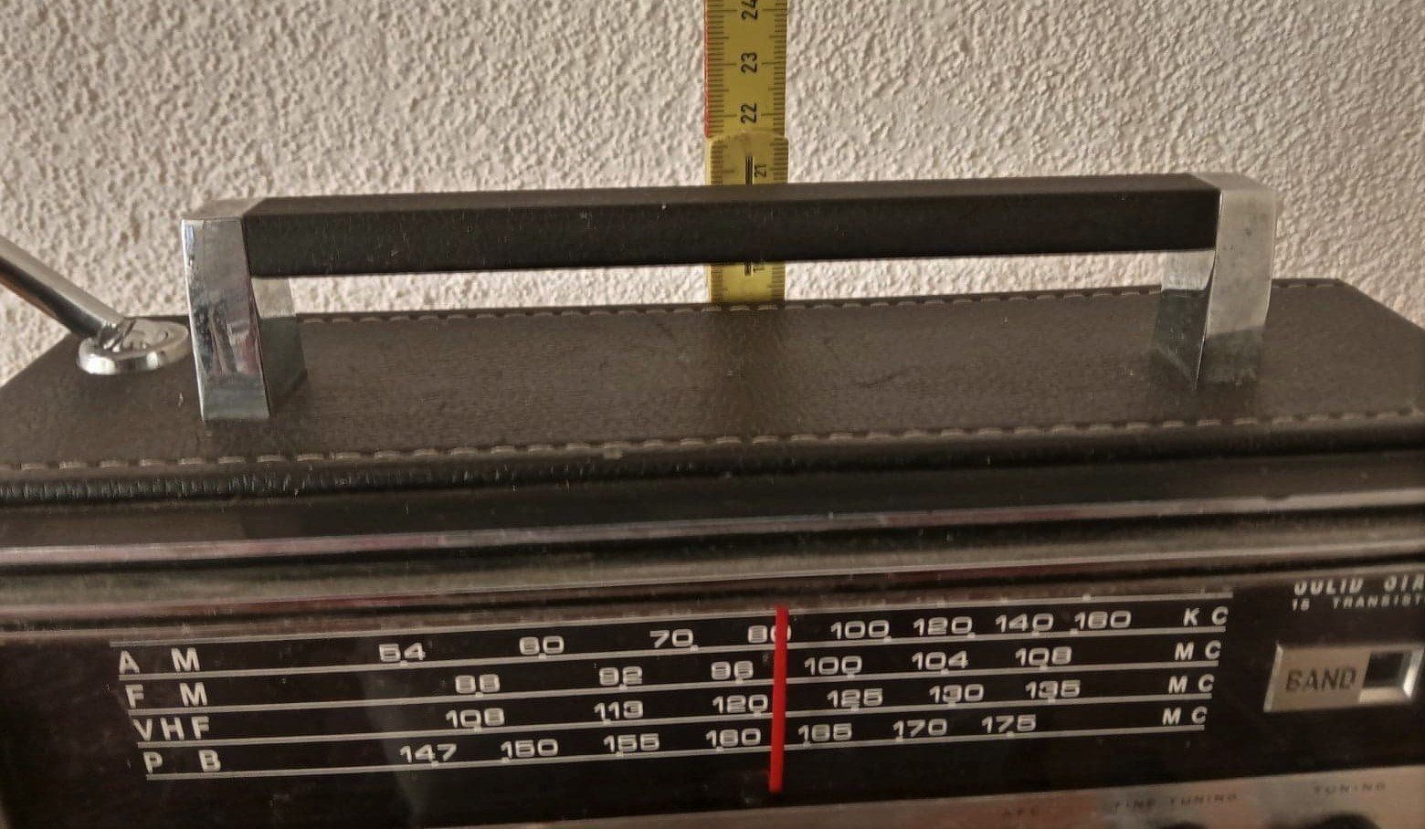 Radio: TELETON - Solid State 15 Transistor FM-AM 5 Band Mod. 136F4 – Usato da Le Locle venduto da PereiraHugo 9