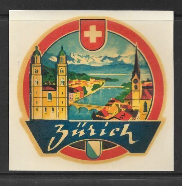 Cartoline postali: Alter Kofferaufkleber Zürich – Nuovo (secondo la descrizione) da Olten venduto da clotaldi
