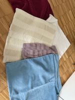 Kissenbezüge 4 Stk. gemustert blau beige lila rot