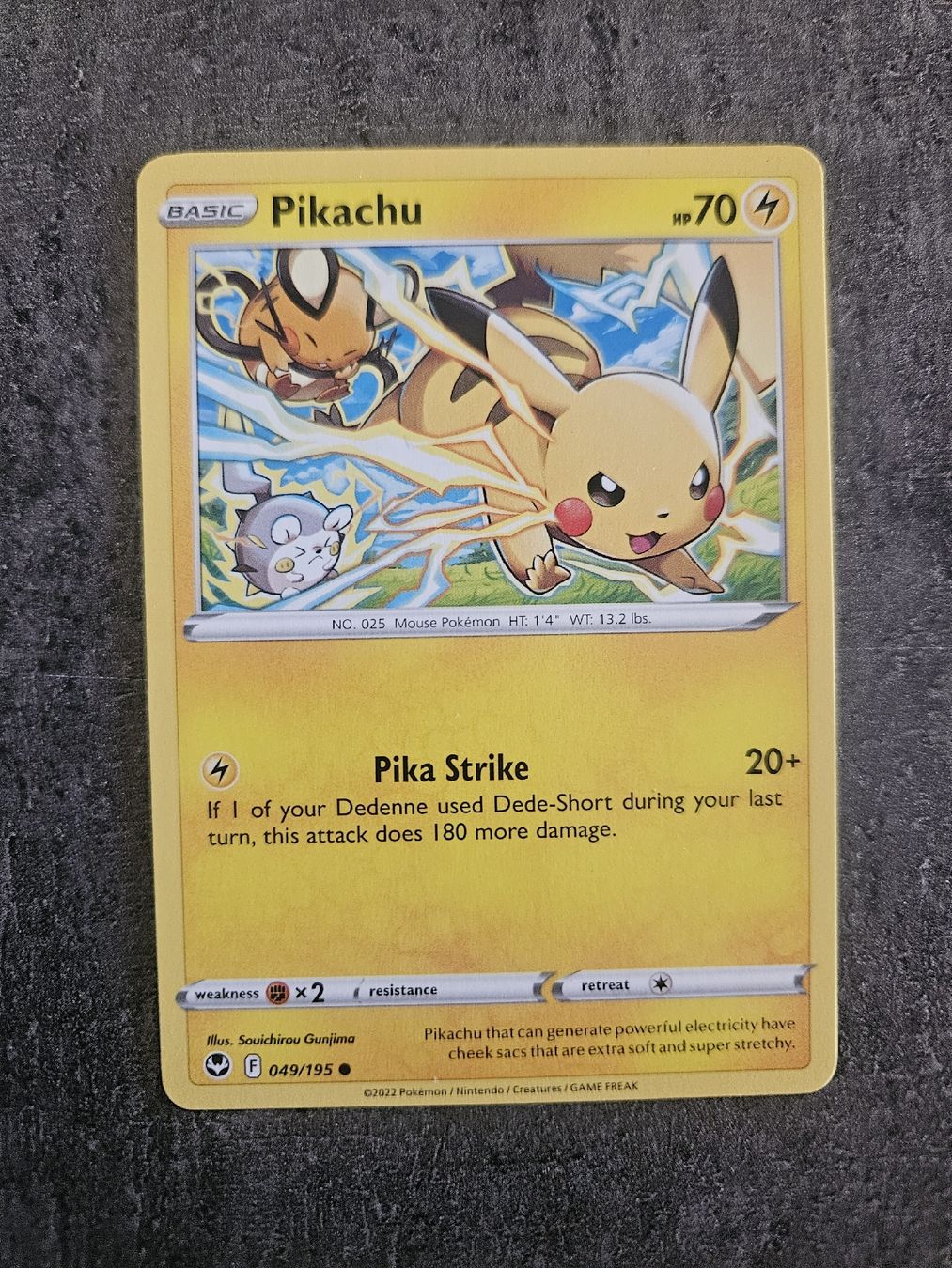 Pokémon Carte collezionabili: Pickachu F 049/195 – Nuovo (secondo la descrizione) da Aarau venduto da san_pb85