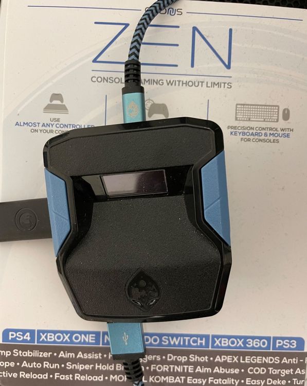 Cronus Zen + Nacon Controller