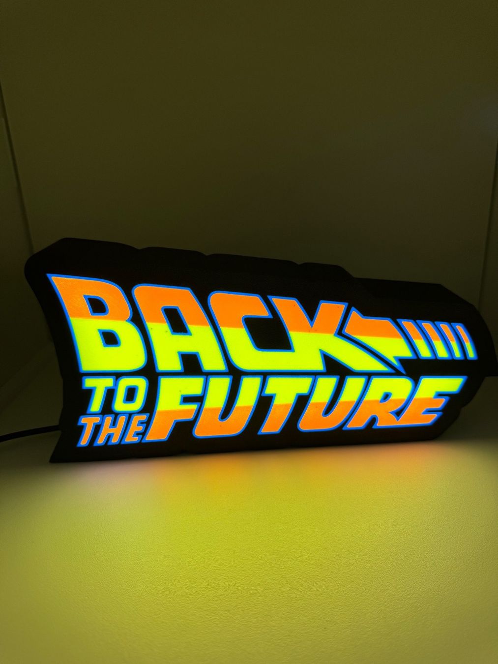 Lampade: Lightbox lumière led Back To the Future – Nuovo (secondo la descrizione) da Vicques venduto da PAMB3D 6