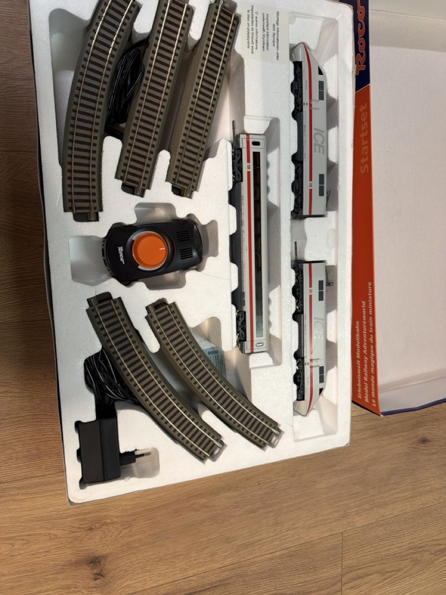 Roco Modellini di ferrovie: Treno ICE Roco Startset completo, in ottimo stato! – Usato da basel venduto da Swiss._.1978