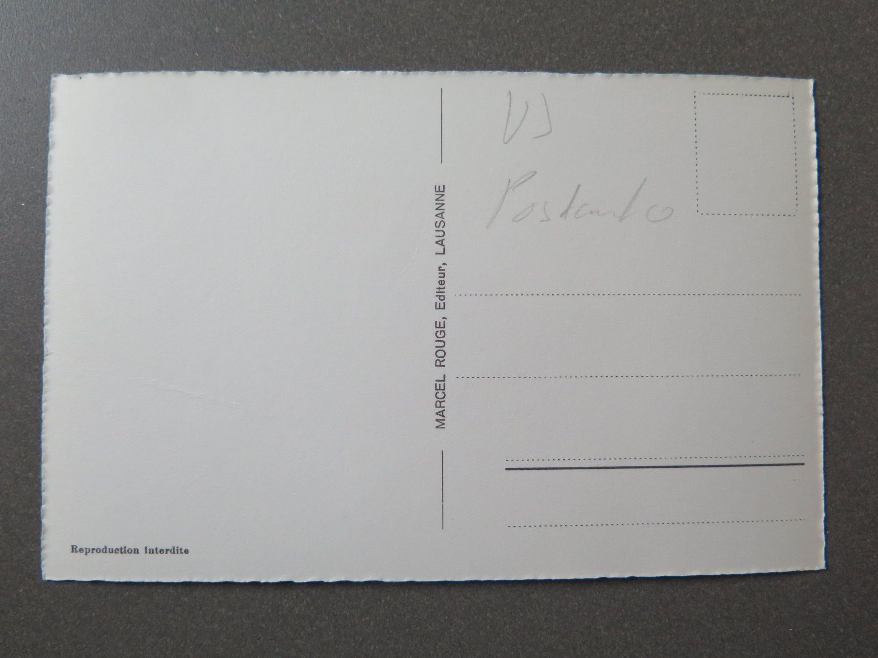 Cartoline postali: ROUTE DU SIMPLON - POSTAUTO MIT ANHÄNGER – Usato da Wittenbach venduto da lipasal 2