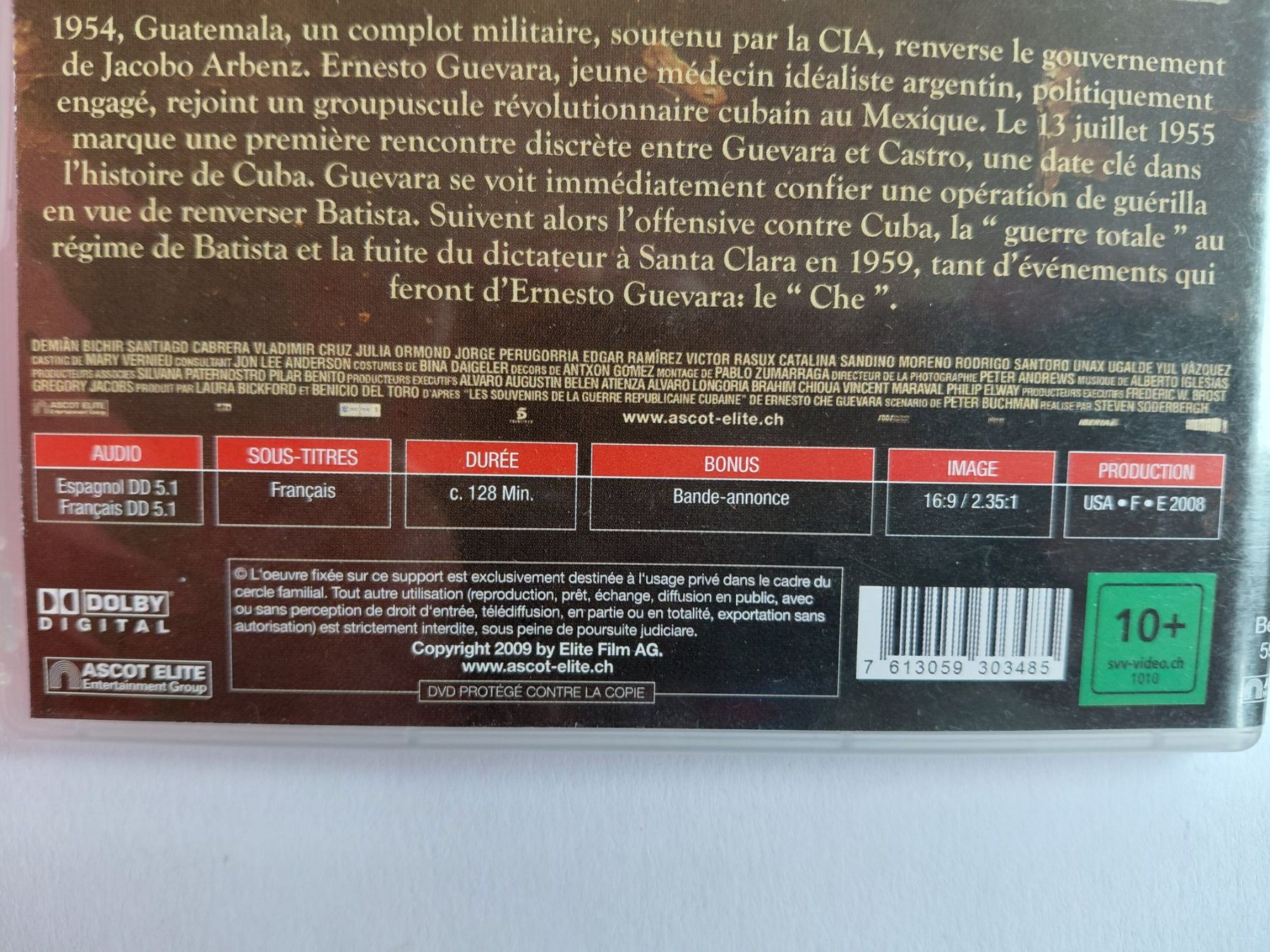 Tutti i DVDs: CHE (2 parties) – Usato da Denges venduto da Hellboy10 2