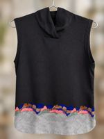 Haut sans manches Shanghai Tang soie noir taille US 8