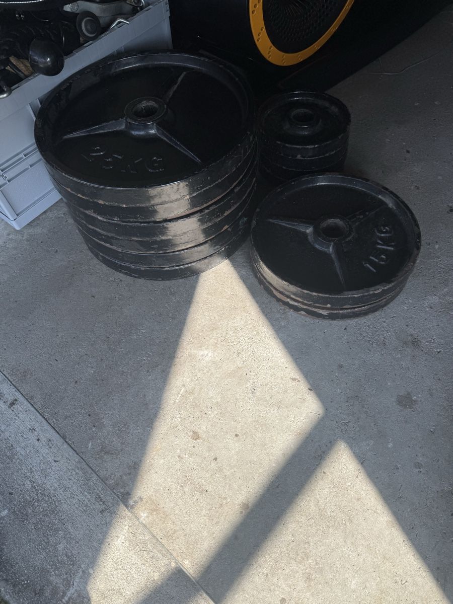 Manubri & Pesi: Gewichtsscheiben 50 mm 200 kg – Usato da St. Margrethen SG venduto da taf_alb 2