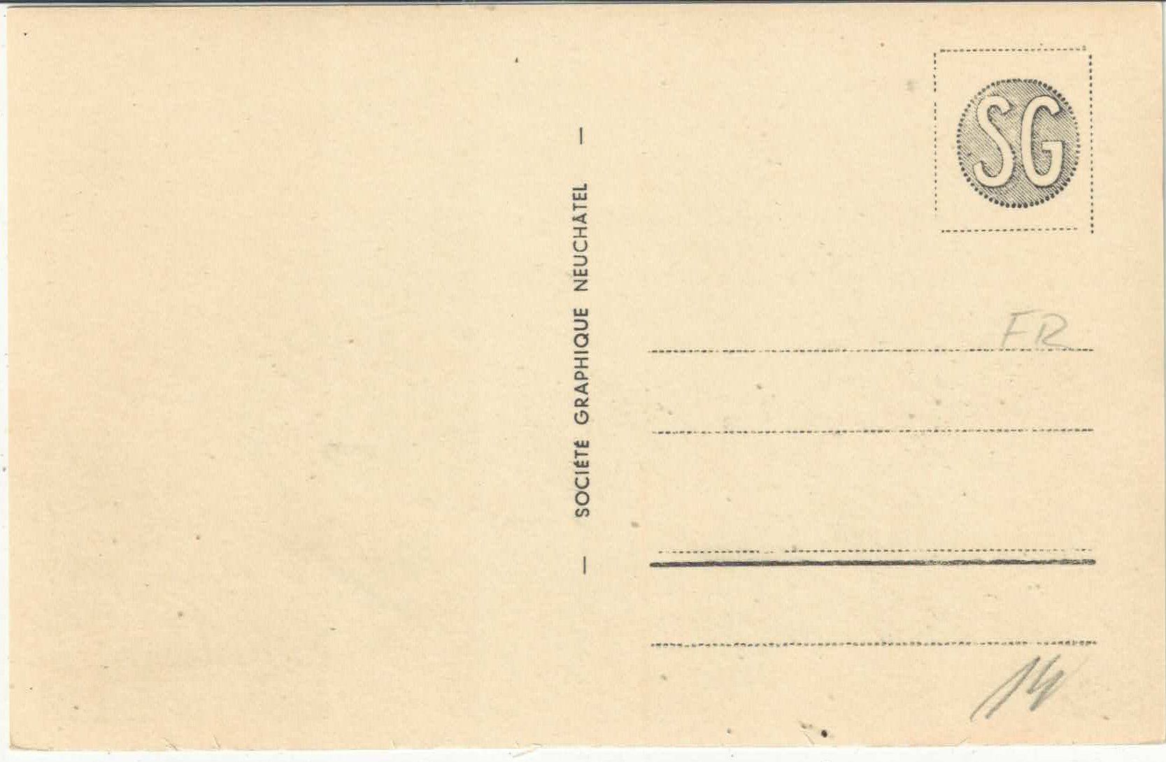 Cartes postales: Charmey - Hotel du marechal ferrant - Auto – D'occasion à Ettingen par Kartenplanet 1