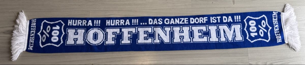 Foulard & Sciarpe: Hoffenheim Fussball Schal – Usato da Lenzburg venduto da Meister_k